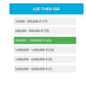 Alternative view of TNC Việt Nam Custom Price Filter